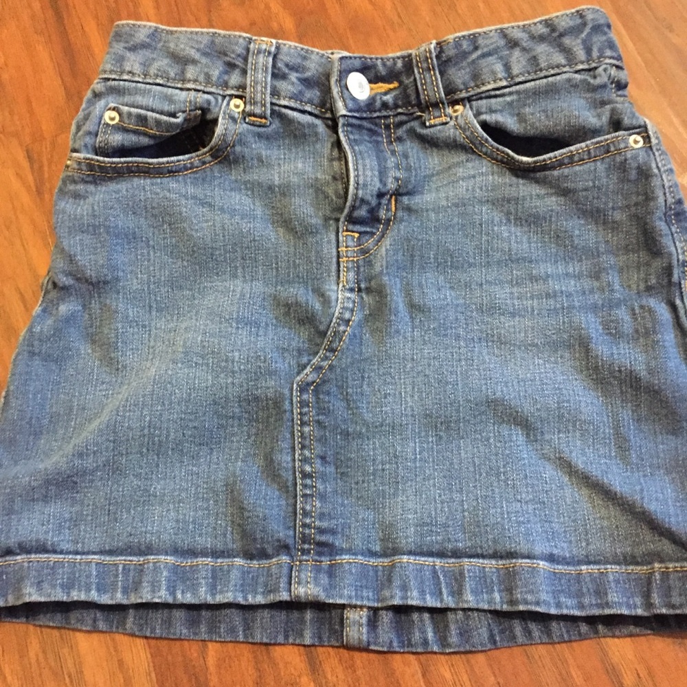 Girls jean skirt